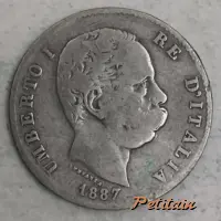 UMBERTO I RE D'ITALIA SPERANZA 1887