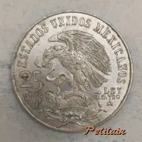 ESTADOS UNIDOS MEXICANOS 25 PESOS LEY 0.720 Mo
