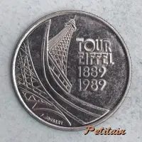 TOUR EIFFEL 1889 1989 F. JOUBERT