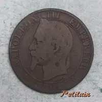 NAPOLEON III EMPEREUR BARRE 1861