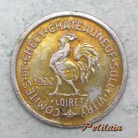 COMITÉS · DE · CHÉCY · CHATEAUNEUF · SULLY · VITRY · 1922 · LOIRET ·