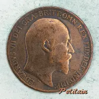 EDWARDVS VII DEI GRA: BRITT: OMN: REX FID: DEF: IND: IMP: