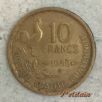 LIBERTE EGALITE FRATERNITE 10 FRANCS 1950