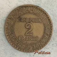 ✿ CHAMBRES·DE·COMMERCE·DE·FRANCE BON POUR 2 FRANCS BR. AL.