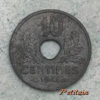 10 CENTIMES 1941