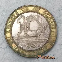 LIBERTÉ ÉGALITÉ FRATERNITÉ • 10 F • 1988