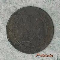 EMPIRE FRANÇAIS • UN CENTIME • BB