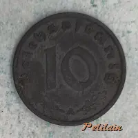10 REICHSPFENNIG A