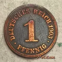 DEUTSCHES REICH 1903 1 PFENNIG