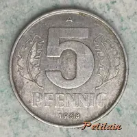 A 5 PFENNIG 1968