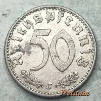 50 REICHSPFENNIG J