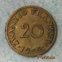 ZWANZIG FRANKEN 20 ·1954·