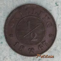 1/2 SKILLING 1867